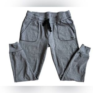 Albion Gray Joggers with Black Drawstring